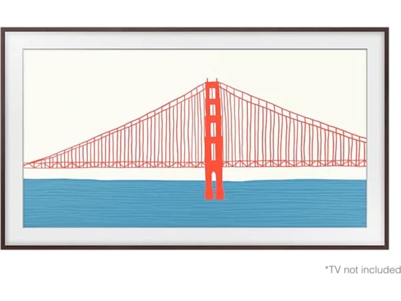 Samsung 50" ramme til The Frame (2021-2025, brun) TV-ramme & tilbehør