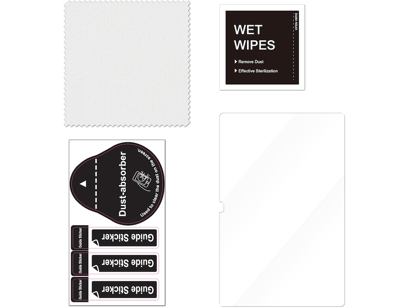 iiglo Galaxy Tab A8 10,5" Clear Glass Skjermbeskytter Skjermbeskyttelse nettbrett