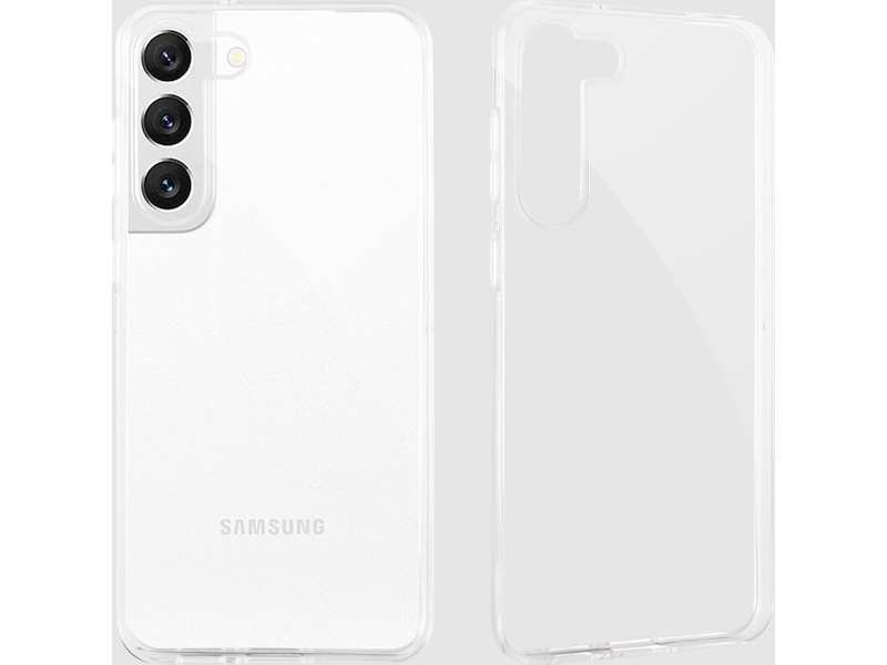 iiglo Galaxy S23+ Silikondeksel (gjennomsiktig) Mobildeksel