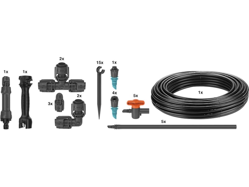 Gardena Micro drip startsett for kjøkkenhager Vanningssystemer