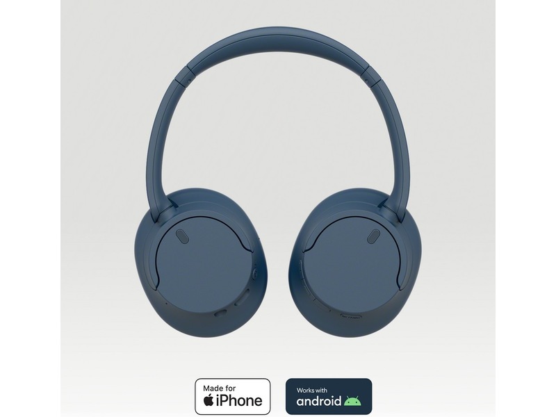 Sony WH-CH720N støydempende trådløse hodetelefoner, Over-Ear (blå) Hodetelefoner