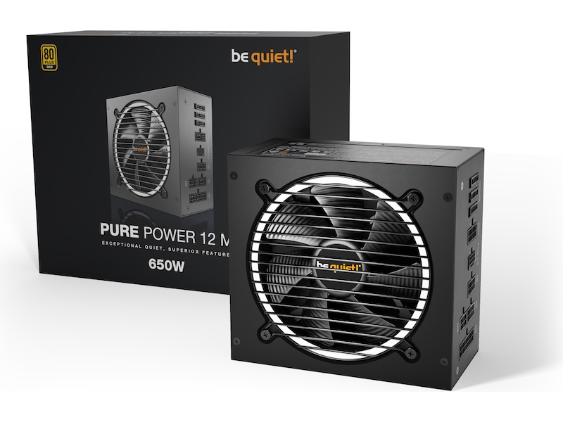 be quiet! PURE POWER 12 M | 650W Enheter