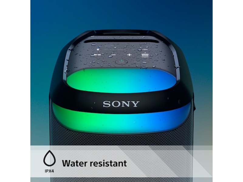 Sony SRS-XV800 trådløs bærbar høyttaler (sort) Trådløs / Bluetooth-høyttaler