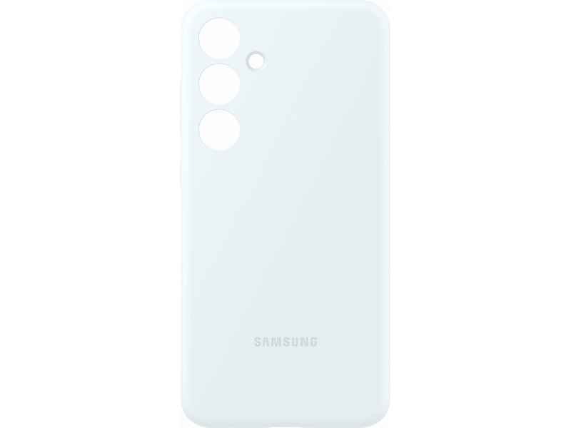 Samsung Galaxy S24+ Silikondeksel (hvit) Mobildeksel