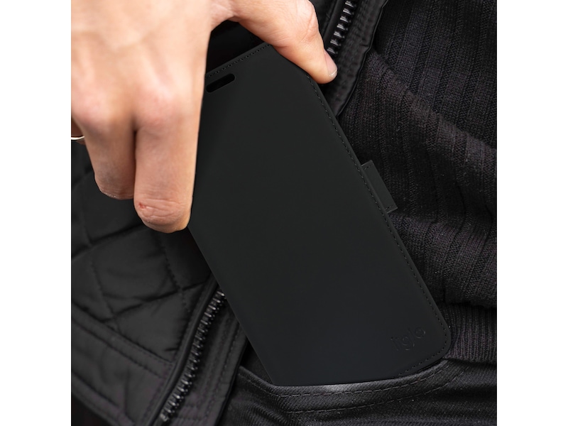 iiglo Samsung Galaxy A25 Lommebokdeksel (sort) Mobildeksel