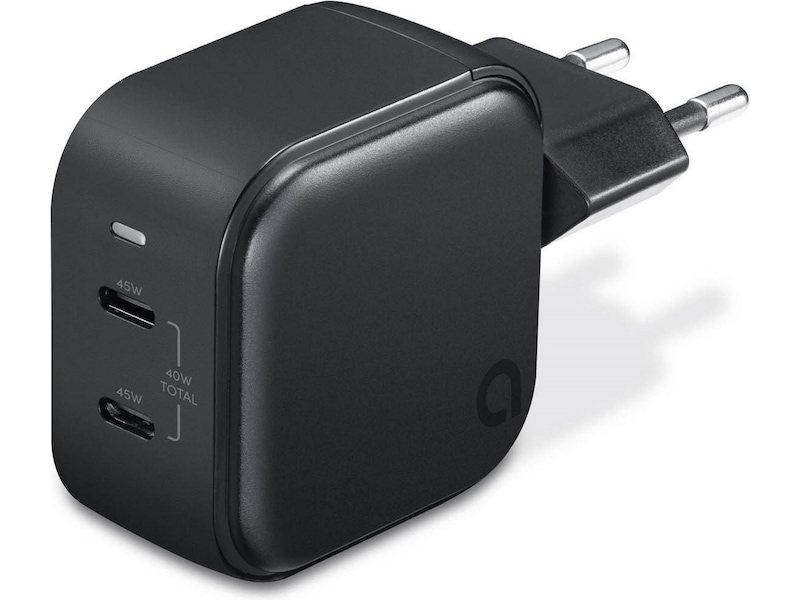 Andersson 45W GaN Vegglader (sort) Mobilladere