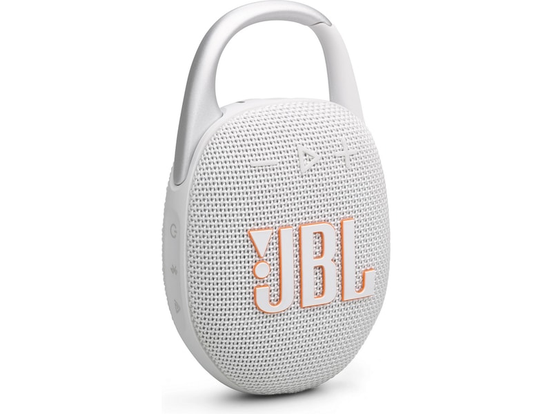 JBL Clip 5 Trådløs bluetooth høyttaler (hvit) Trådløs / Bluetooth-høyttaler