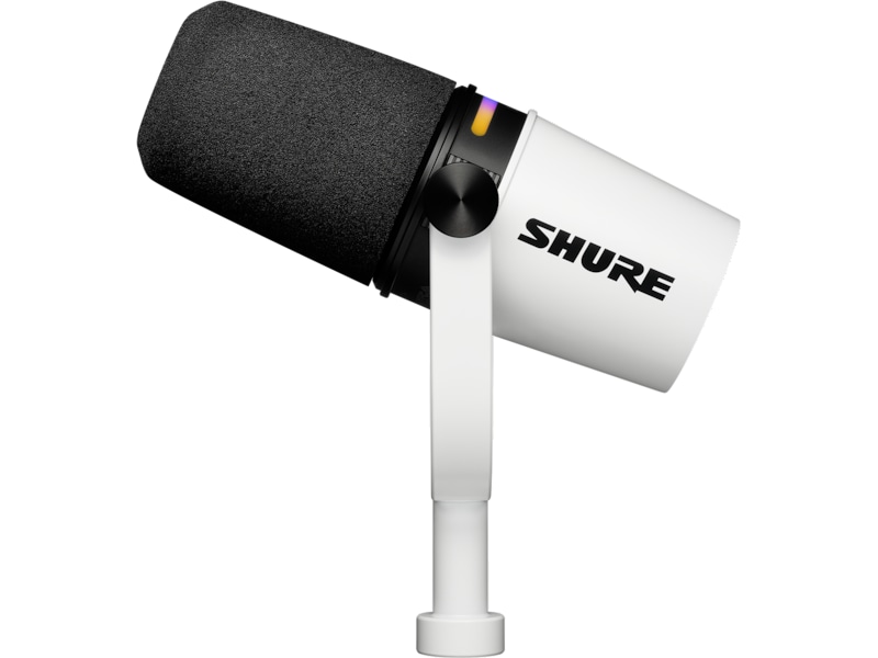 Shure MV7+ Podcast Mikrofon (hvit) Mikrofon