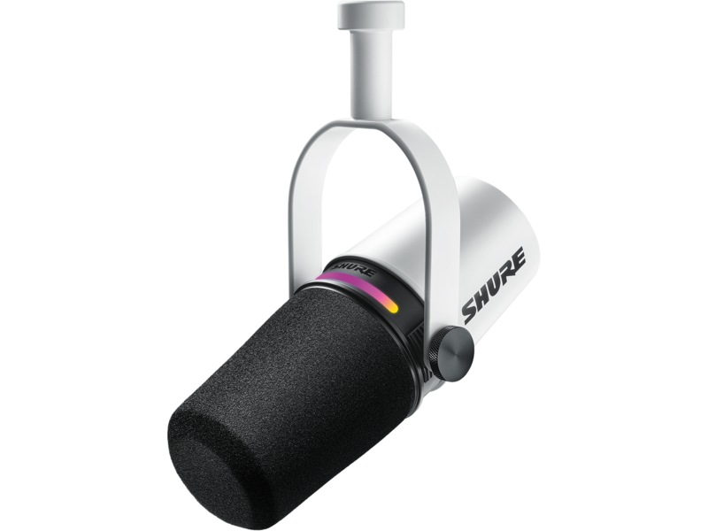 Shure MV7+ Podcast Mikrofon (hvit) Mikrofon