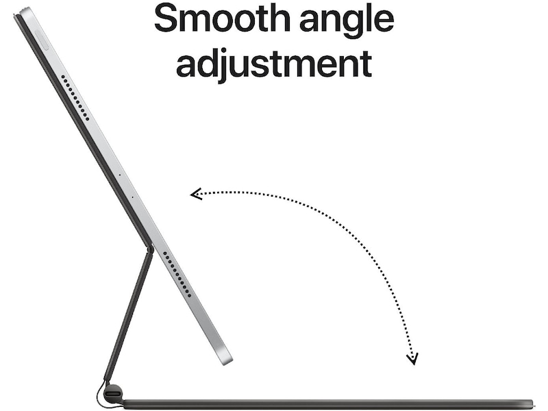 Apple iPad Pro 11" Magic Keyboard 11 (svart) Tastatur og stylus