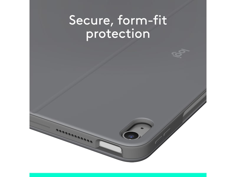 Logitech iPad Air 13" Combo Touch tastaturdeksel (oxford grå) Tastatur og stylus