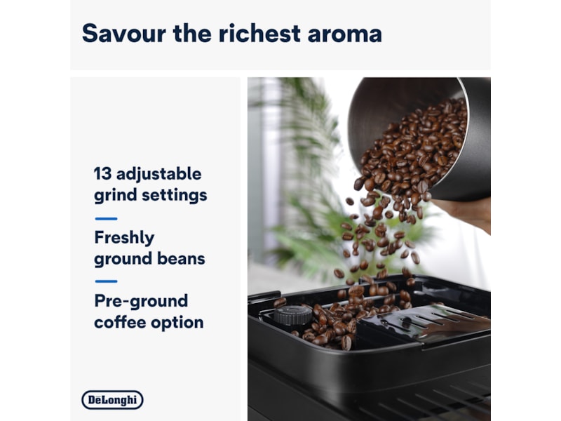 Delonghi Magnifica EVO Next ECAM310.60.B automatisk kaffemaskin (sort) Espressomaskiner