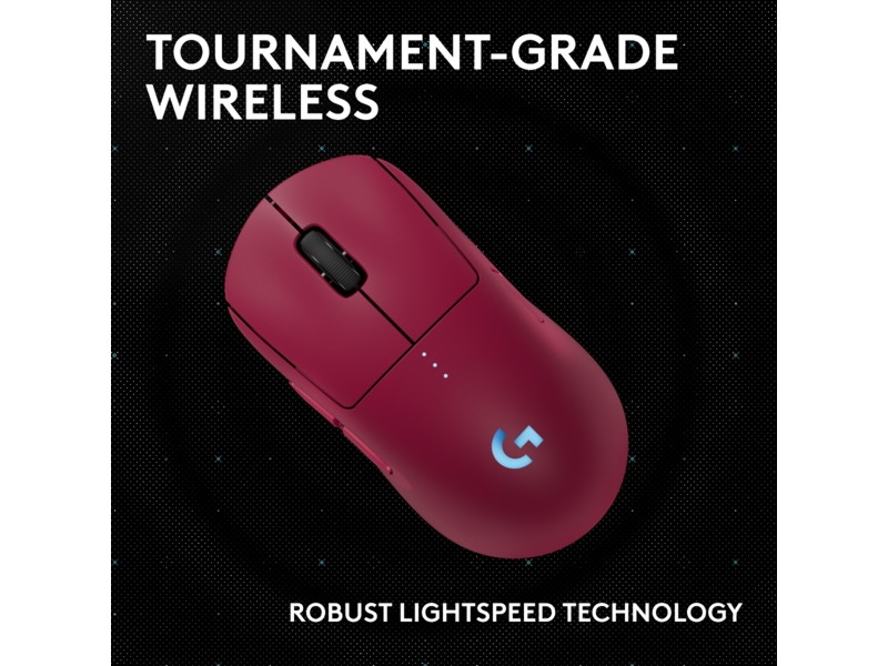 Logitech PRO 2 Lightspeed Trådløs Gamingmus (rosa) Gamingmus