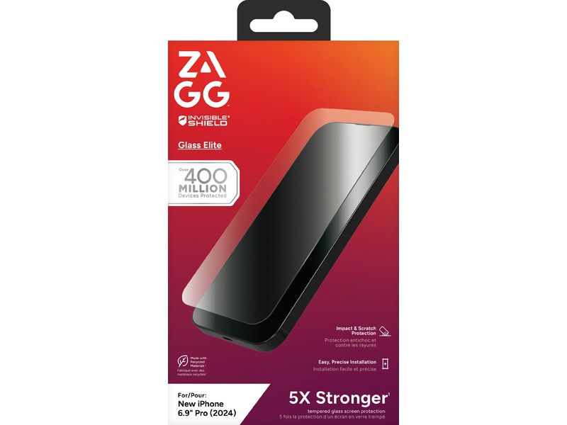 InvisibleShield Glass Elite iPhone 16 Pro Max Skjermbeskytter Skjermbeskytter