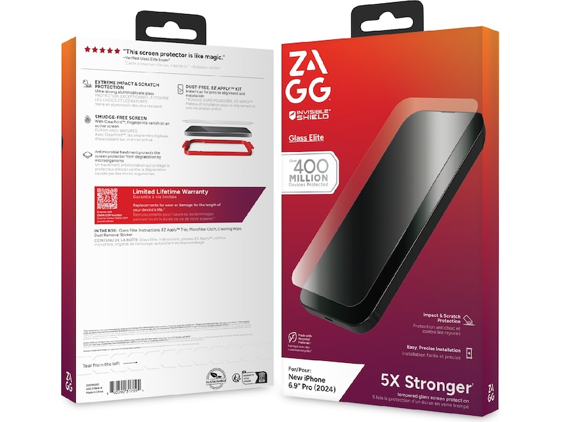 InvisibleShield Glass Elite iPhone 16 Pro Max Skjermbeskytter Skjermbeskytter