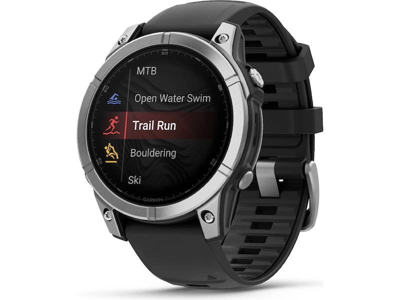 Garmin fenix E 47mm GPS (rustfritt stål/grafitt) Smartklokker