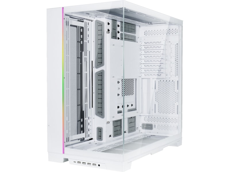 Lian Li O11D EVO XL full tower (hvit) Big tower