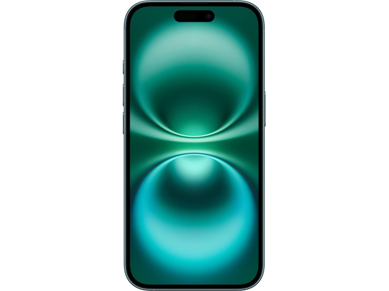 iPhone 16 128GB (blågrønn) Mobiltelefoner