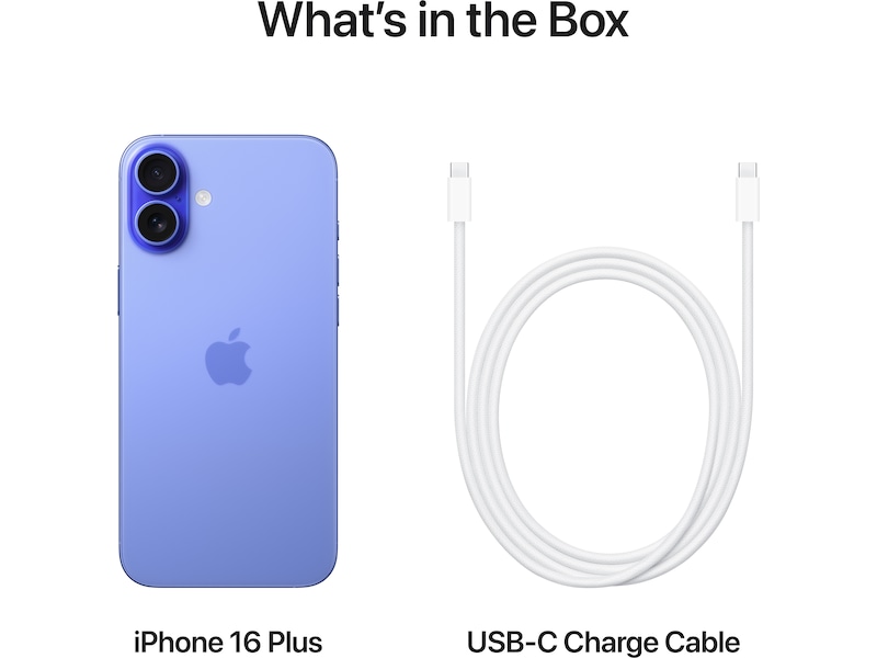 iPhone 16 Plus 256GB (ultramarin) Mobiltelefoner