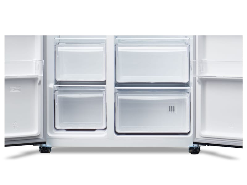 Avant SBS91DI1 Side-by-side kjøle- og fryseskap (sort) Side-by-side kjøleskap