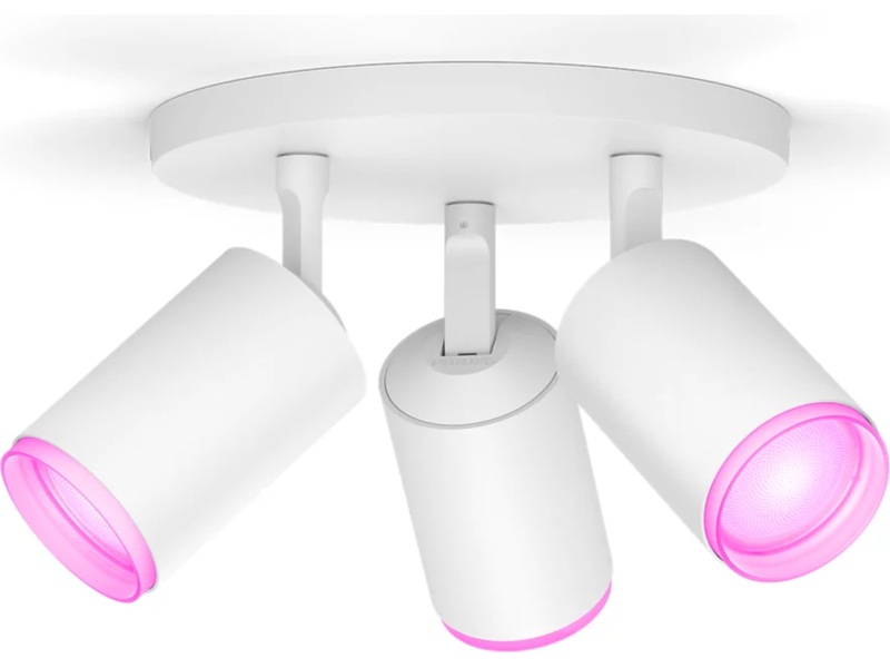 Philips Hue Trippelt Fugato-spotlight (hvit) Taklampe