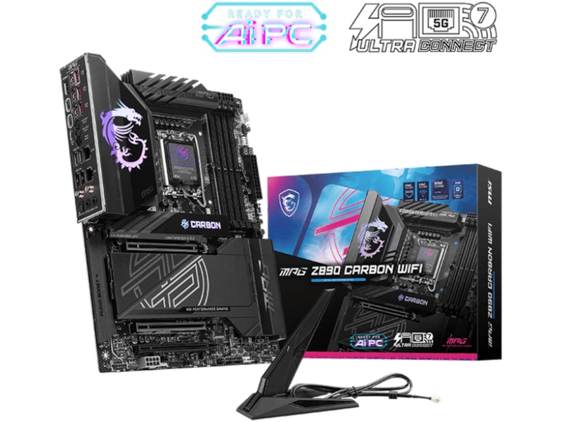 MSI MPG Z890 CARBON WIFI Hovedkort Intel Socket