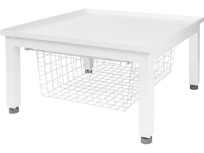 Nordic Quality basehøyde for vaskemaskin/tørketrommel med kurv Tilbehør til vaskemaskin og tørketrommel