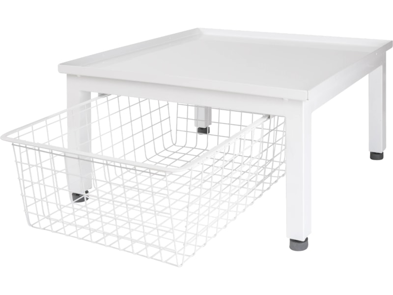 Nordic Quality basehøyde for vaskemaskin/tørketrommel med kurv Tilbehør til vaskemaskin og tørketrommel