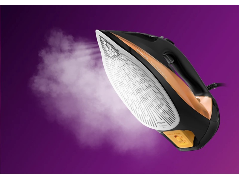 Philips 7000 Series DST7040/81 Dampstrykejern (sort/gull) Strykejern