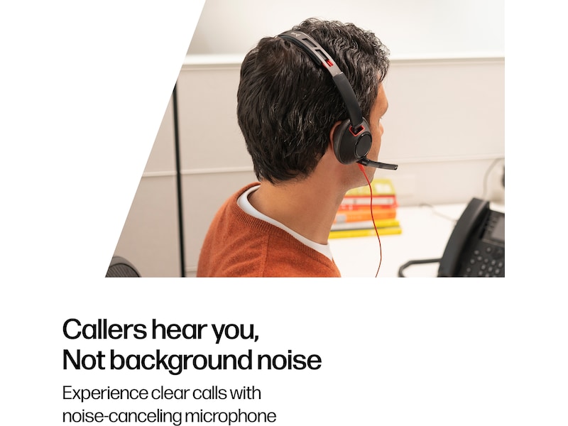 Poly Blackwire 5220 MS Teams USB-C Headset Kablede hodesett