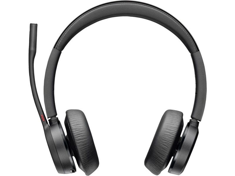 Poly Voyager 4320-M MS USB-C Headset med ladestativ Trådløse hodesett