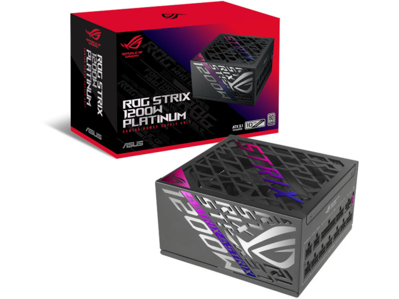 Asus ROG Strix 1200W Platinum PSU Enheter