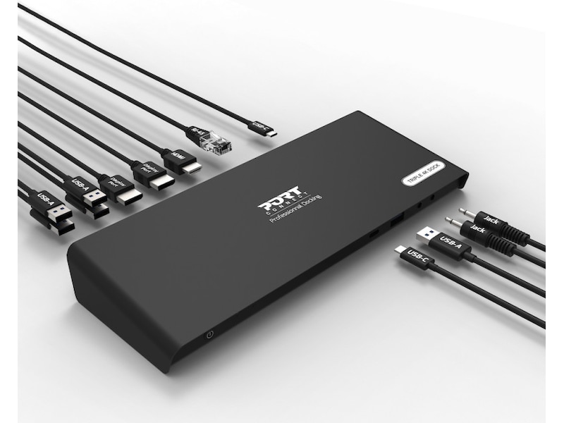 Port Design Docking Station Type C Office 3x4K 85W Dockingstasjon & USB-HUB