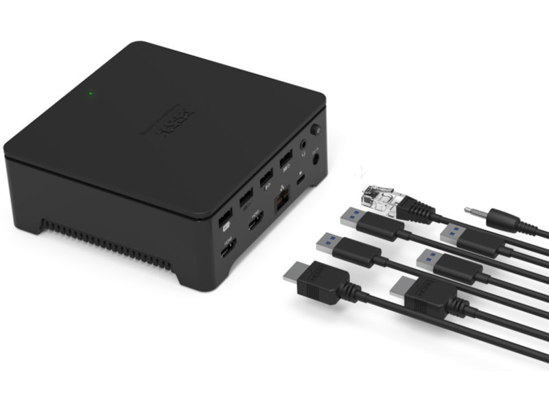 Port Design Universal Office Docking Station 2 x 2K Dockingstasjon & USB-HUB