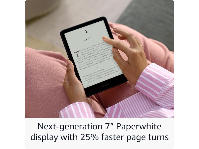 Amazon Kindle Paperwhite 7" 16GB (sort) Lesebrett