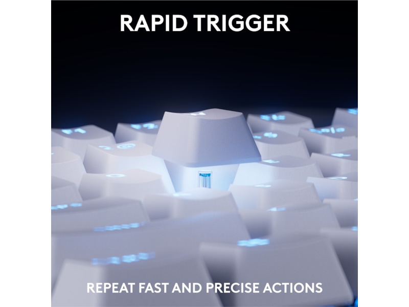 Logitech G Pro X TKL Rapid gamingtastatur (hvit) Gamingtastatur