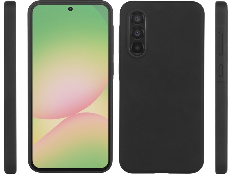 iiglo Galaxy A56 Silikondeksel (sort) Mobildeksel