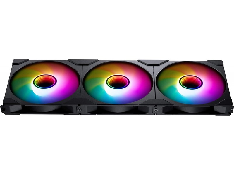 Phanteks M25 Gen2 120mm DRGB Reversed Vifte 3pk (sort) Vifter