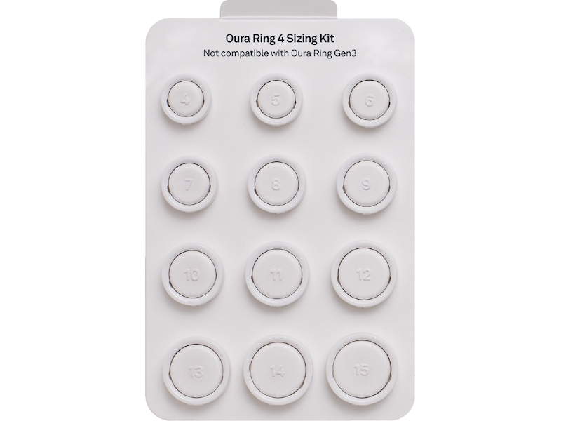 Oura Ring 4 størrelsessett Smart ring
