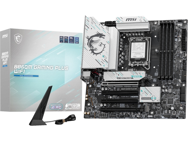 MSI B860M GAMING PLUS WIFI Hovedkort Intel Socket