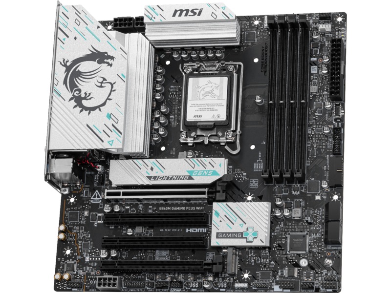 MSI B860M GAMING PLUS WIFI Hovedkort Intel Socket