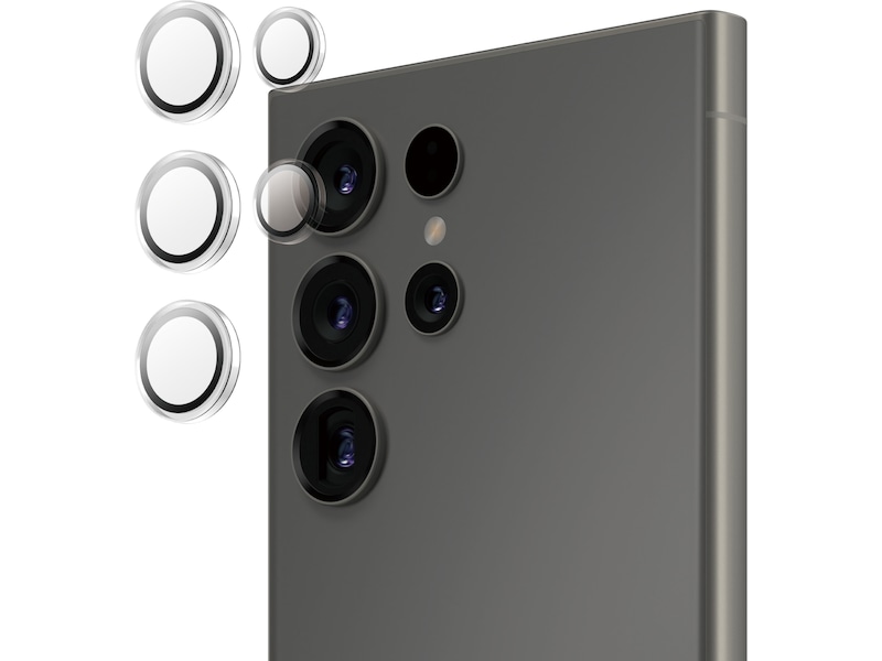 PanzerGlass Galaxy S25 Ultra Hoops Linsebeskytter (gjennomsiktig) Skjermbeskytter