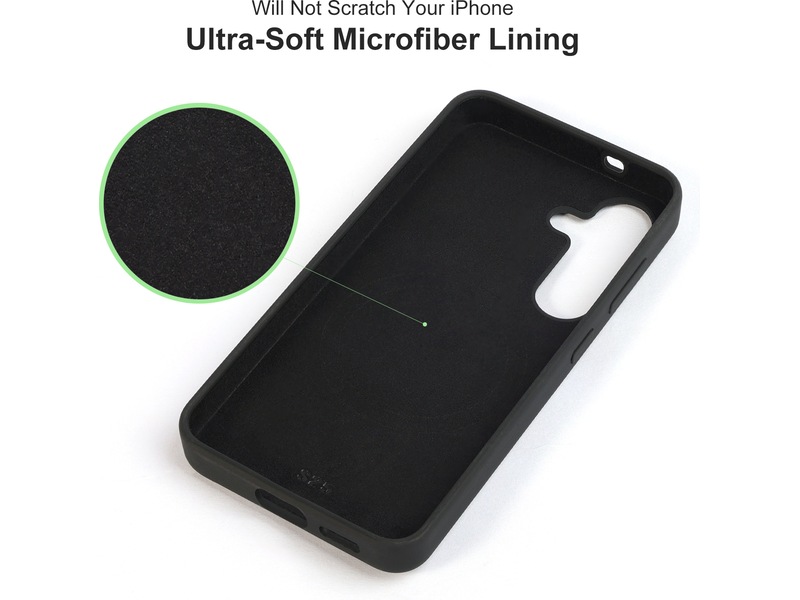 iiglo Galaxy S25 Magnetic deksel (sort) Mobildeksel