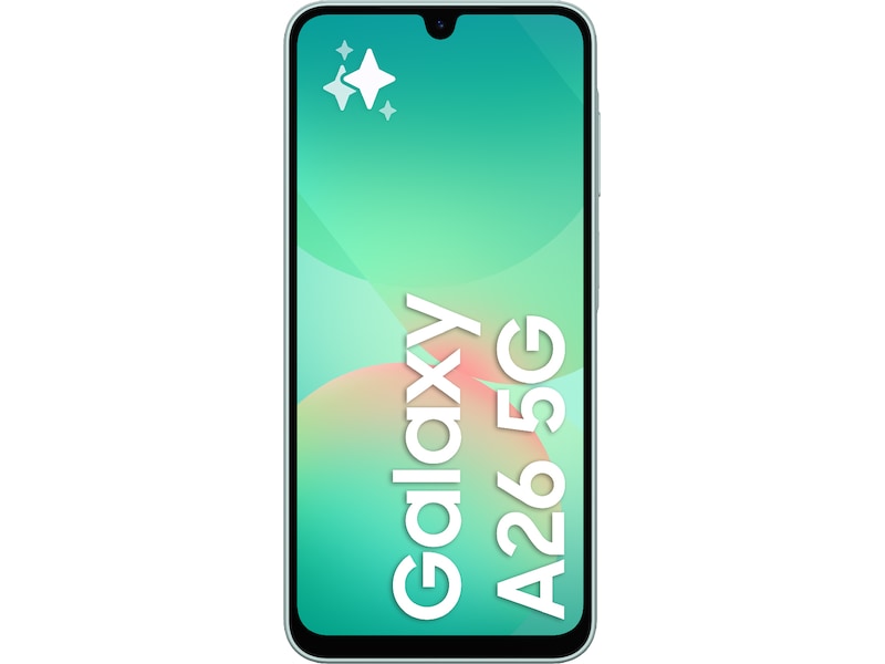 Samsung Galaxy A26 5G 128GB (mintgrønn) Mobiltelefoner