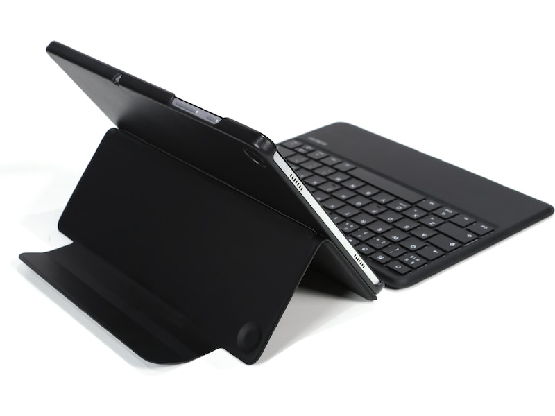 Gre8t Galaxy Tab A9+ tastaturdeksel (sort) Tastatur og stylus