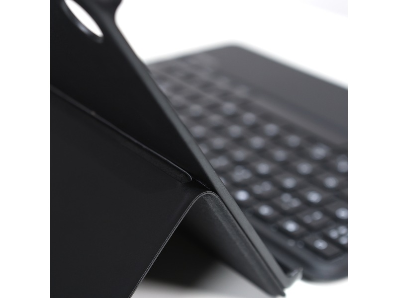 Gre8t Galaxy Tab A9+ tastaturdeksel (sort) Tastatur og stylus
