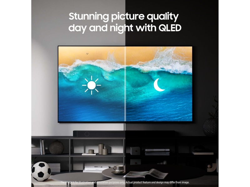 Samsung 55" Q8FA QLED 4K smart-TV (2025) 50 - 59 tommer TV