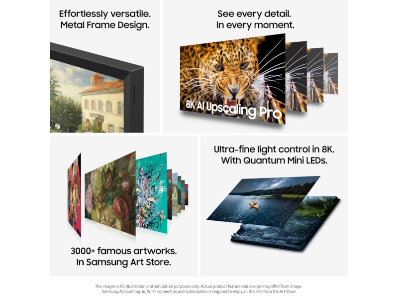 Samsung 65" QN900F Neo QLED 8K Mini LED  smart-TV (2025) 60 - 69 tommer TV