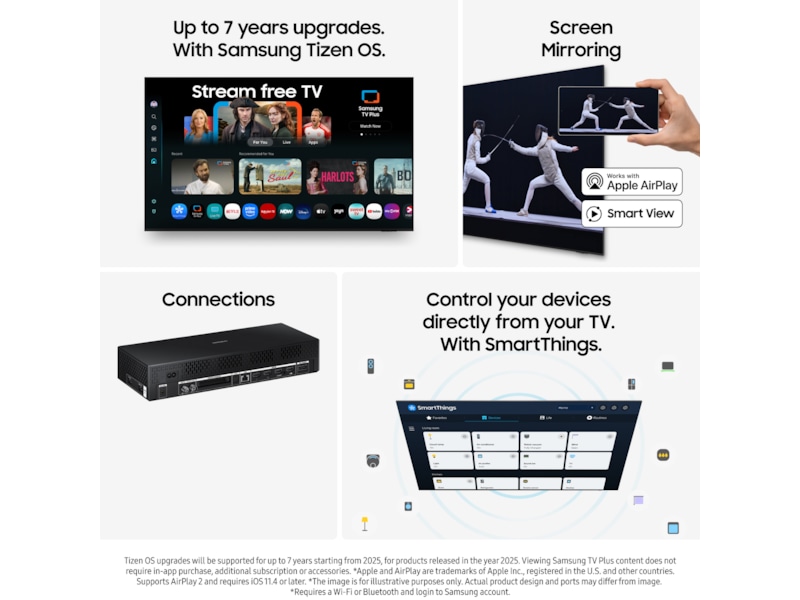 Samsung 55" The Frame LS03FA QLED 4K smart-TV (2025) 50 - 59 tommer TV