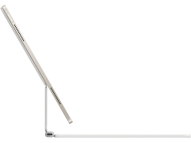 Apple iPad Air 13" Magic Keyboard (hvit) Tastatur og stylus